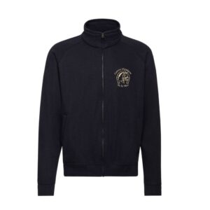 SWEAT ZIPPE SANS CAPUCHE (femme) - Centre Hippique de la Mer - Noir - SC366
