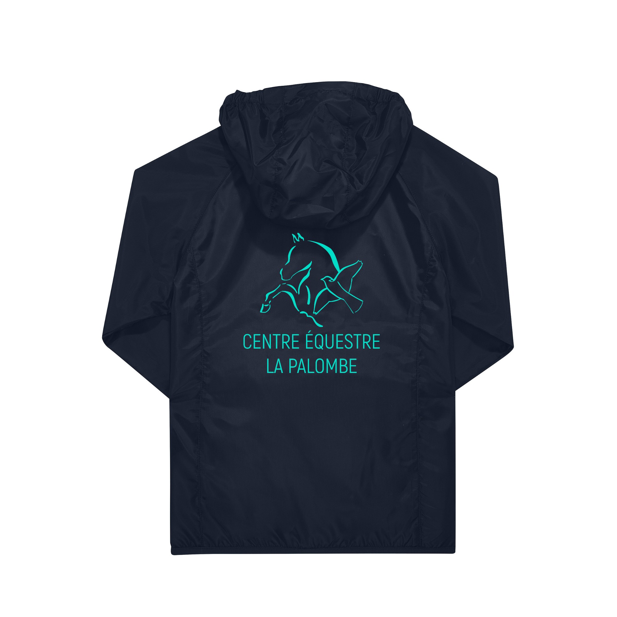 COUPE-VENT (enfant) - centre équestre la palombe - Navy - BC631 – Image 3