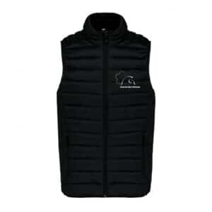 DOUDOUNE SANS MANCHES (enfant) - ECURIE DES CHENES - Noir - K6115