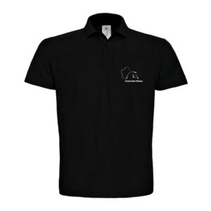 POLO premium (enfant) - ECURIE DES CHENES - Noir - K249