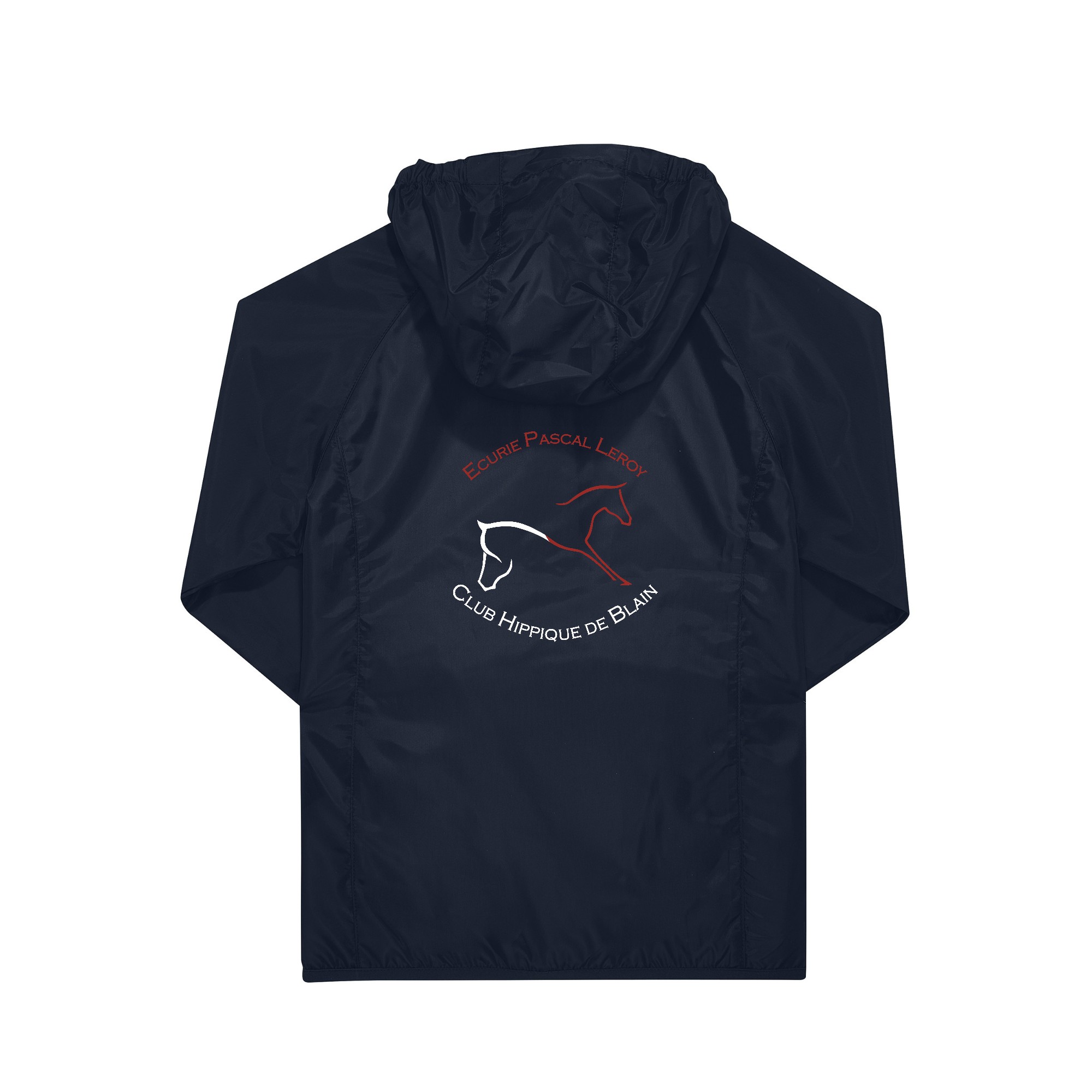 COUPE-VENT (enfant) - Club Hippique de Blain - Ecurie Pascal Leroy - Navy - BC631 – Image 3