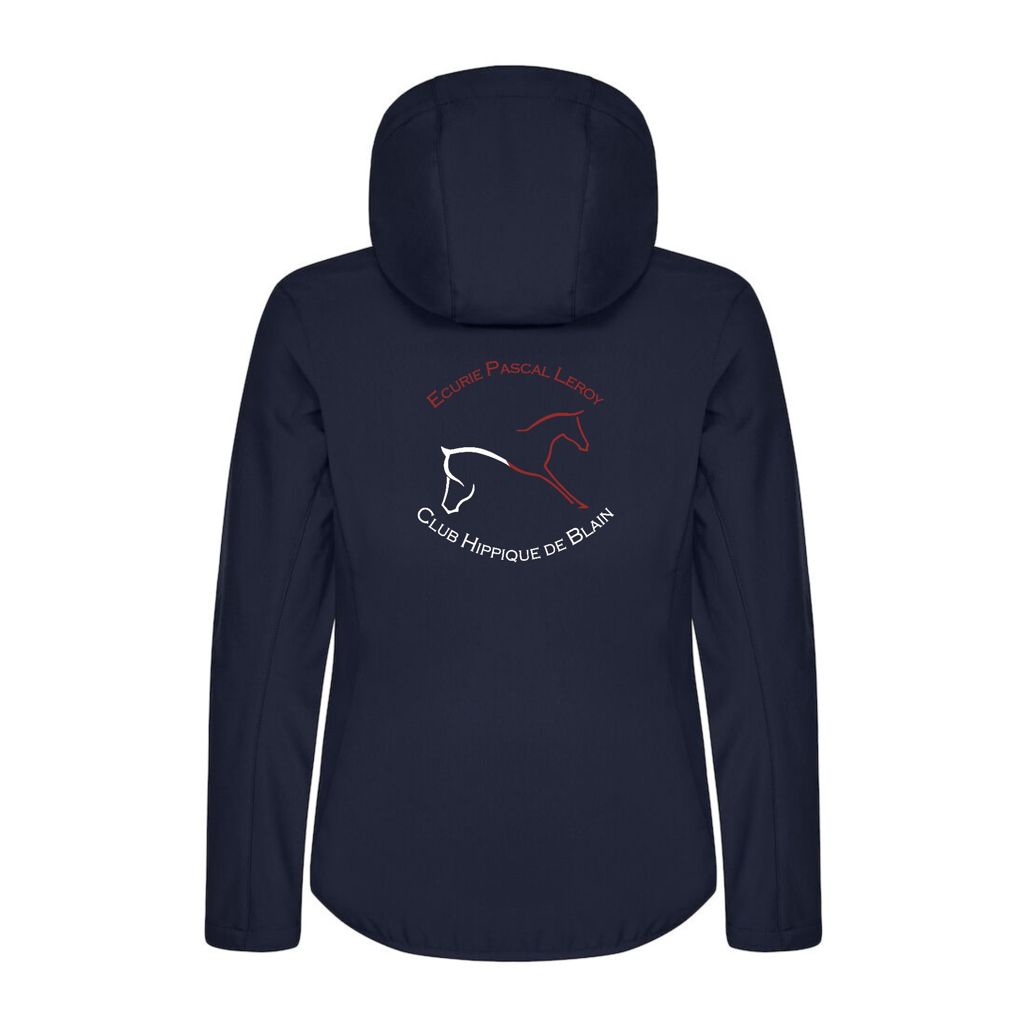 SOFTSHELL "Classic" (femme) - Club Hippique de Blain - Ecurie Pascal Leroy - Navy - 0200917 – Image 3