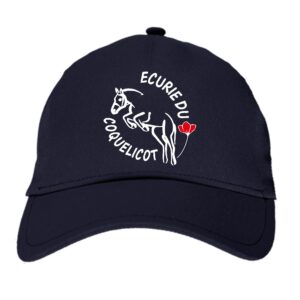 CASQUETTE - earl ecurie du coquelicot - Navy - BF015