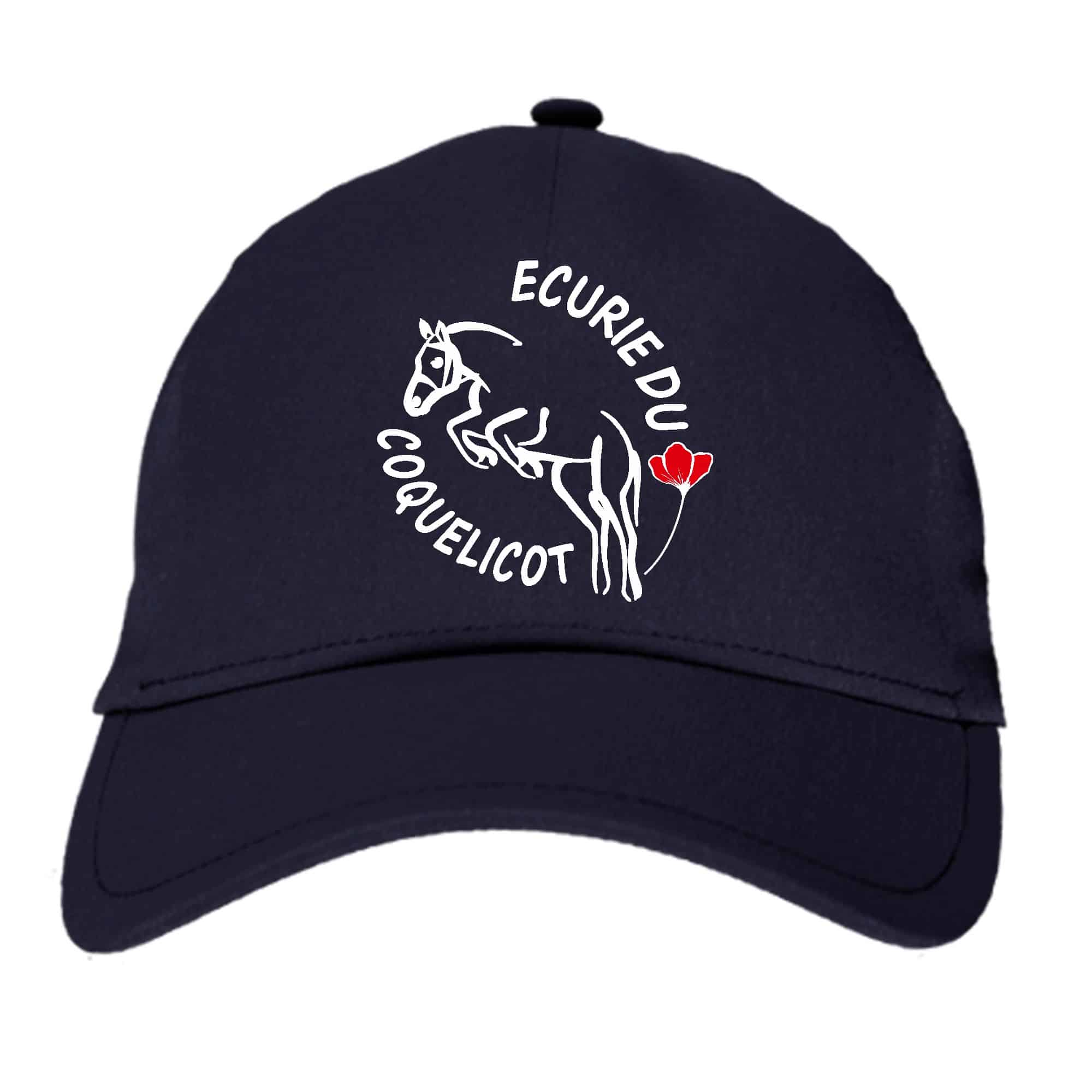 CASQUETTE - earl ecurie du coquelicot - Navy - BF015