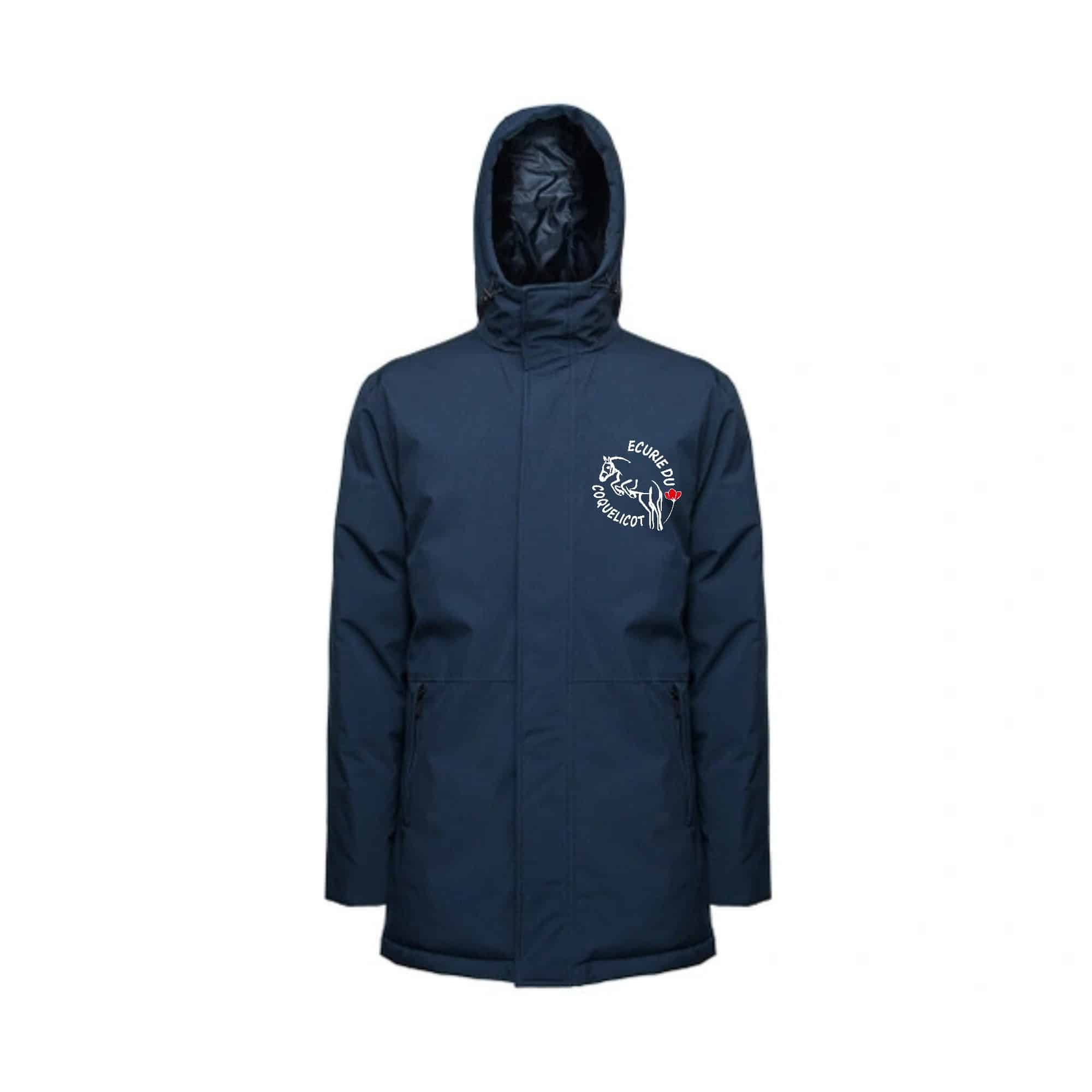 PARKA (unisexe) - earl ecurie du coquelicot - Navy - PK543