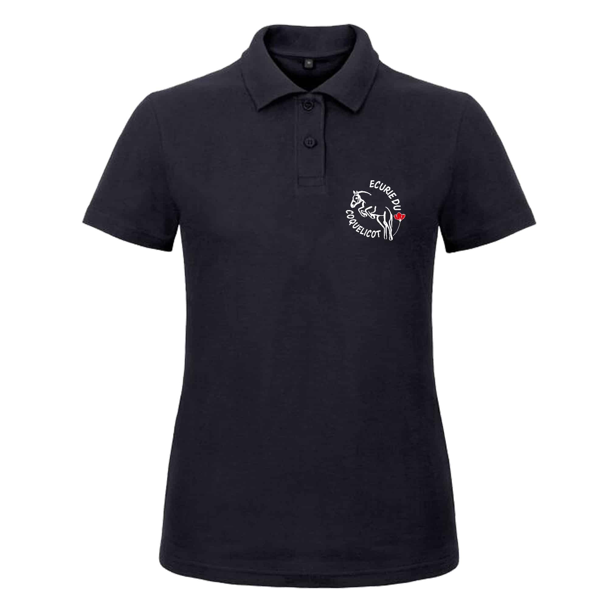 POLO (femme) - earl ecurie du coquelicot - Navy - BCI1F