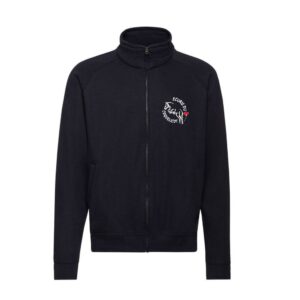 SWEAT ZIPPE SANS CAPUCHE (femme) - earl ecurie du coquelicot - Navy - SC366