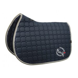 Tapis de selle Equithème "Orion" - earl ecurie du coquelicot - Navy - 20477