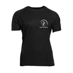 T-Shirt respirant (femme) - Écurie de Quém - Noir - PK141