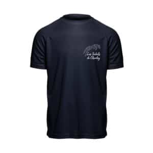 T-Shirt respirant (homme) - Écurie les sabots de Cherley - Navy - PK140