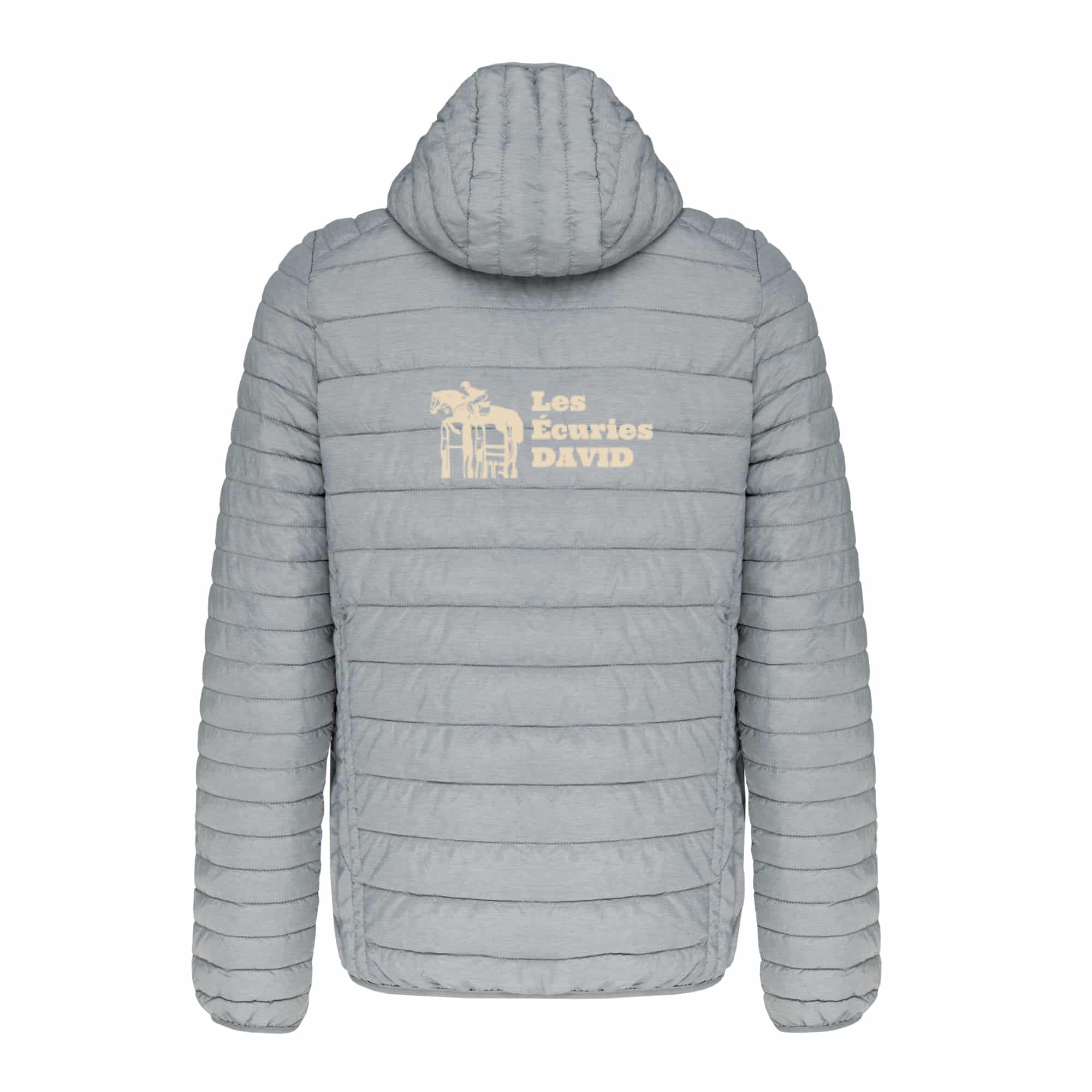 DOUDOUNE AVEC MANCHES ET CAPUCHE (homme) - Les écuries DAVID - Navy - K6110 – Image 5