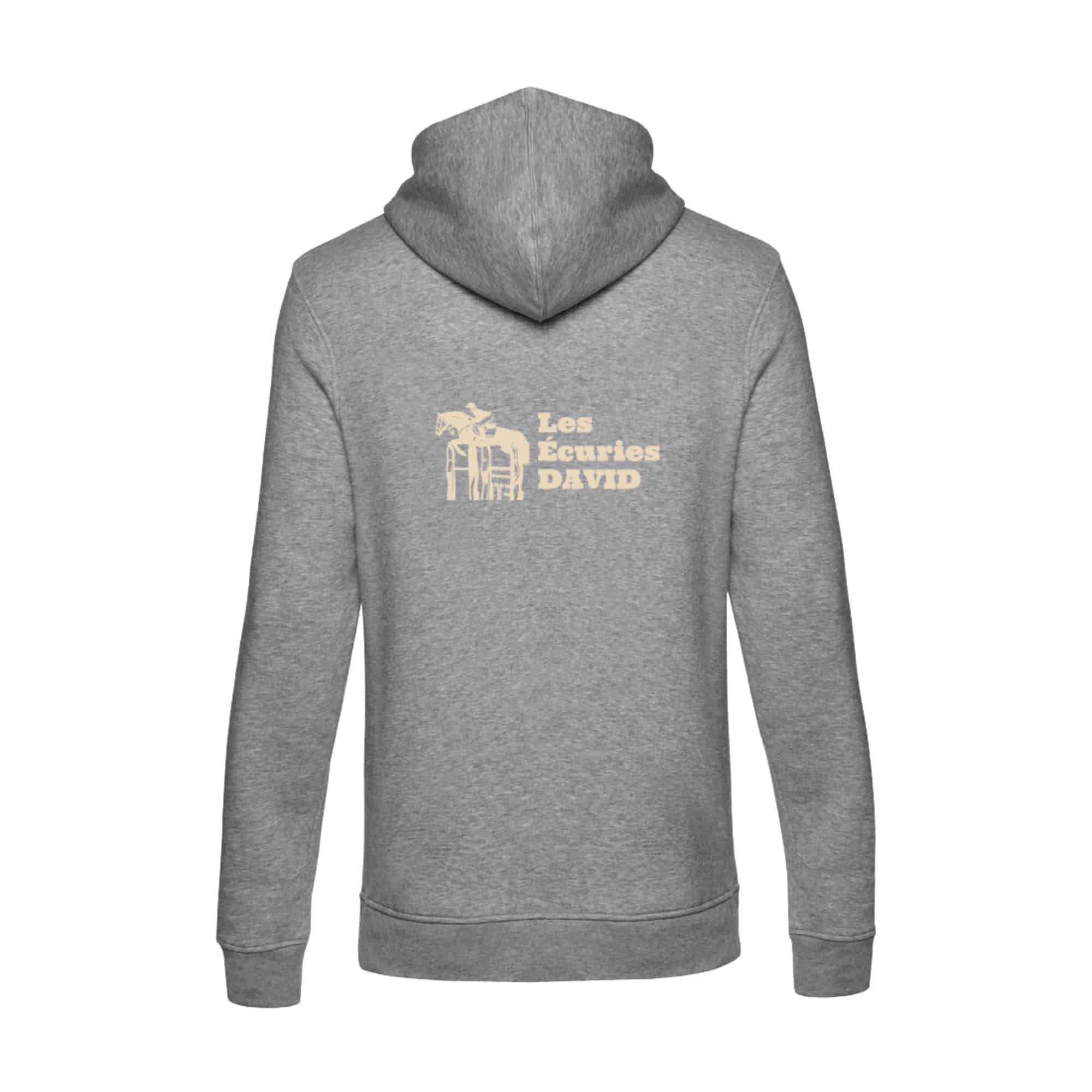 SWEAT ZIPPÉ (Homme) - Les écuries DAVID - BCU03K – Image 5