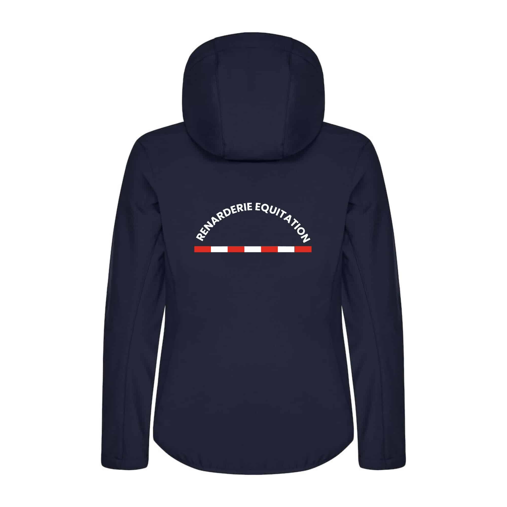 SOFTSHELL "Classic" (femme) - Renarderie Equitation - Navy - 0200917 – Image 3
