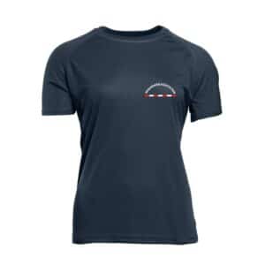 T-Shirt respirant (femme) - Renarderie Equitation - Navy - PK141