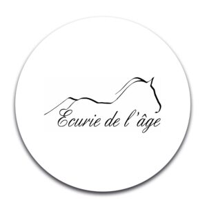 STICKER ROND - Ecurie de l’âge - STI001