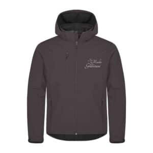 SOFTSHELL "Classic" (homme) - Association Au Moulin de la Graviouse - Gris Anthracite - 0200912