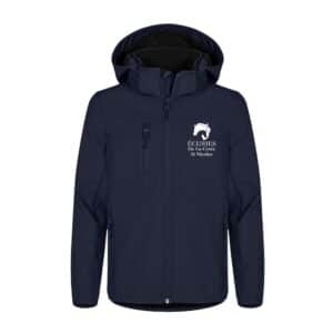 SOFTSHELL ''Classic'' (enfant) - ECURIES de La Croix Saint Nicolas – Navy - 0200909