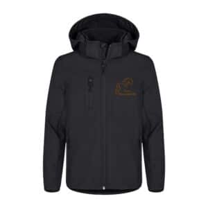 SOFTSHELL "Classic" (enfant) - Ecurie des alouettes - Noir - 0200909