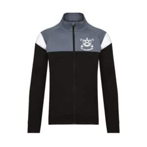 Veste de survêtement zippée (unisexe) - 68RAA CYNOGROUPE - Noir - PA390