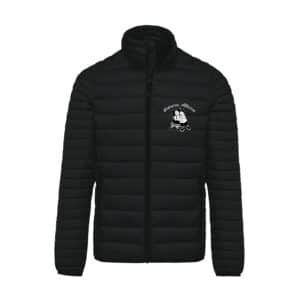 DOUDOUNE AVEC MANCHES (homme) - Rhénania Alliance - Noir - K6120