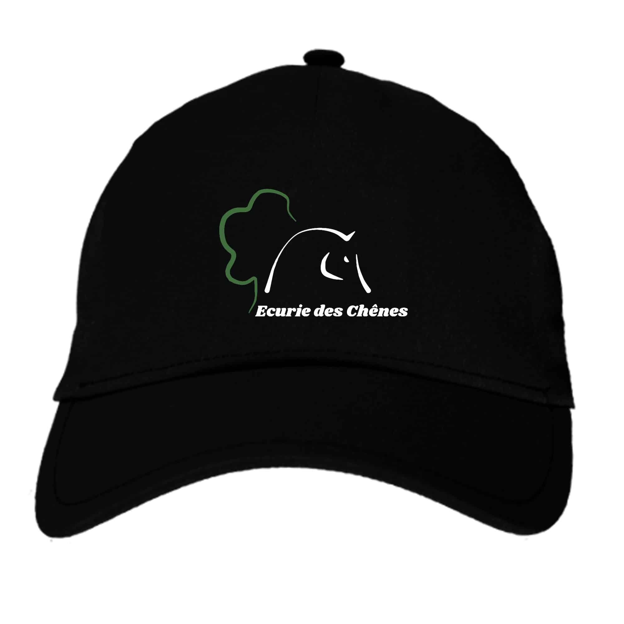 CASQUETTE - ECURIE DES CHENES - Noir - BF015