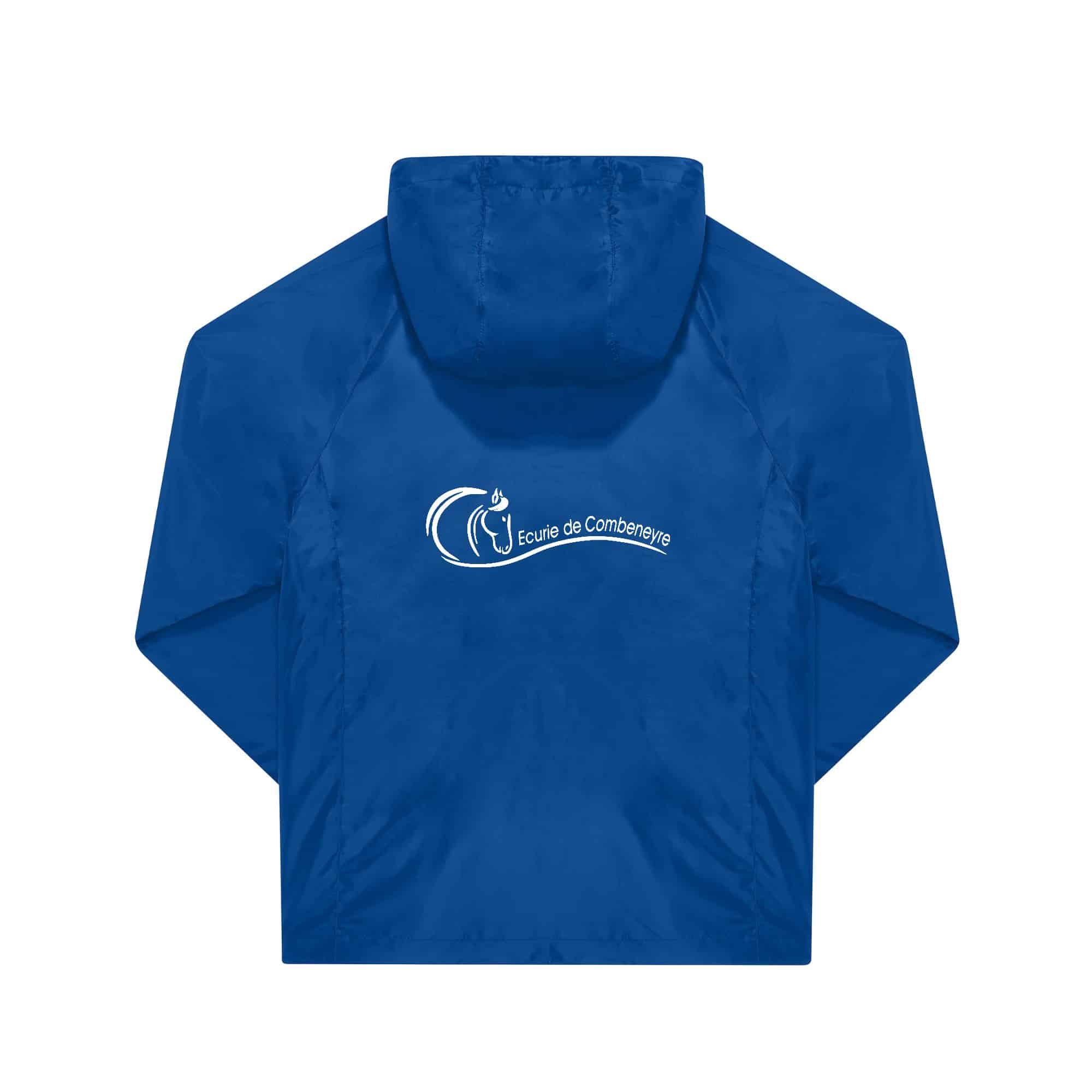 COUPE-VENT (enfant) - Ecurie de Combeneyre - Bleu roi - BC631 – Image 3