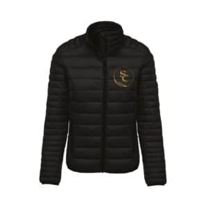 DOUDOUNE AVEC MANCHES (femme) - Squadra Cavalieri – Noir - K6121