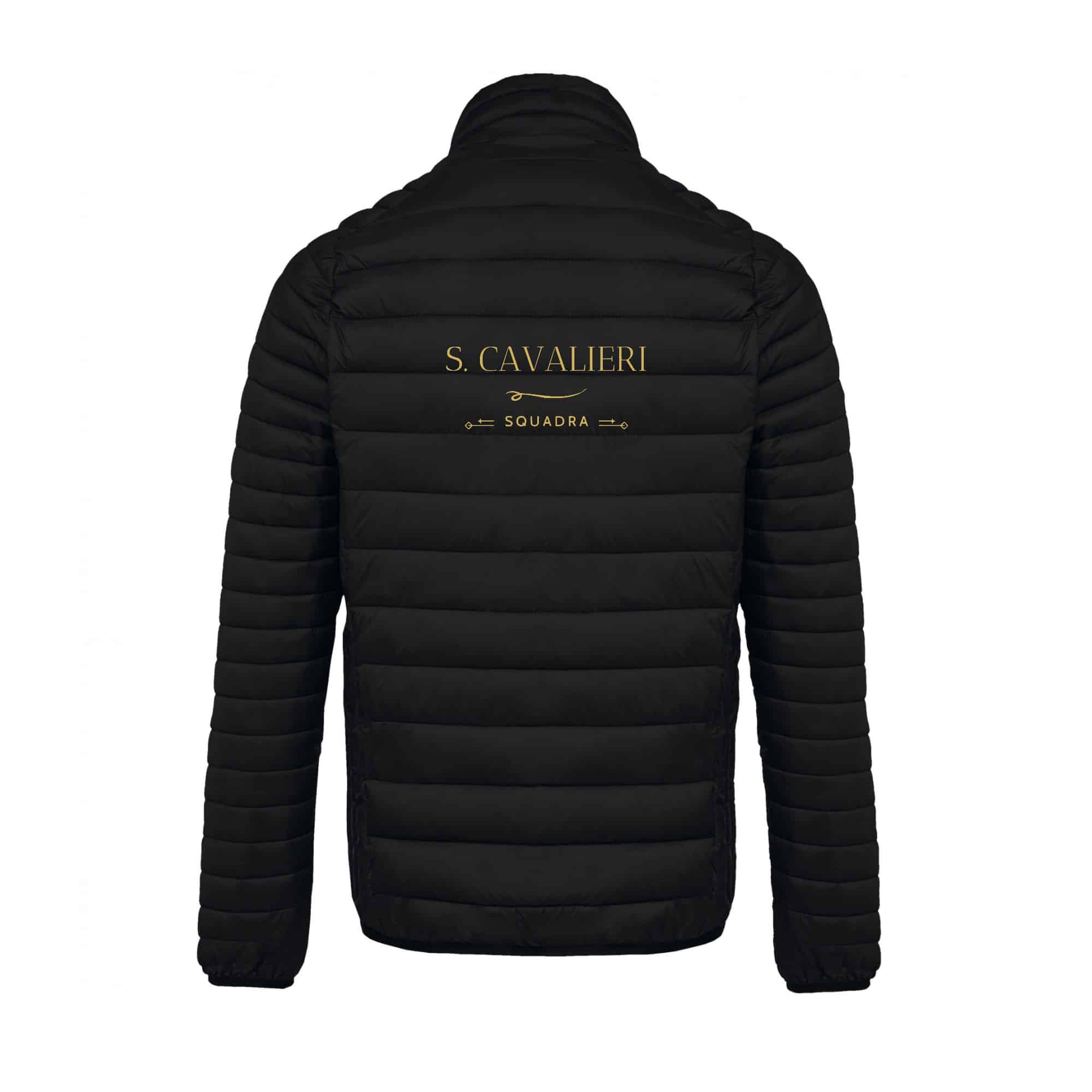 DOUDOUNE AVEC MANCHES (homme) - Squadra Cavalieri – Noir - K6120 – Image 3