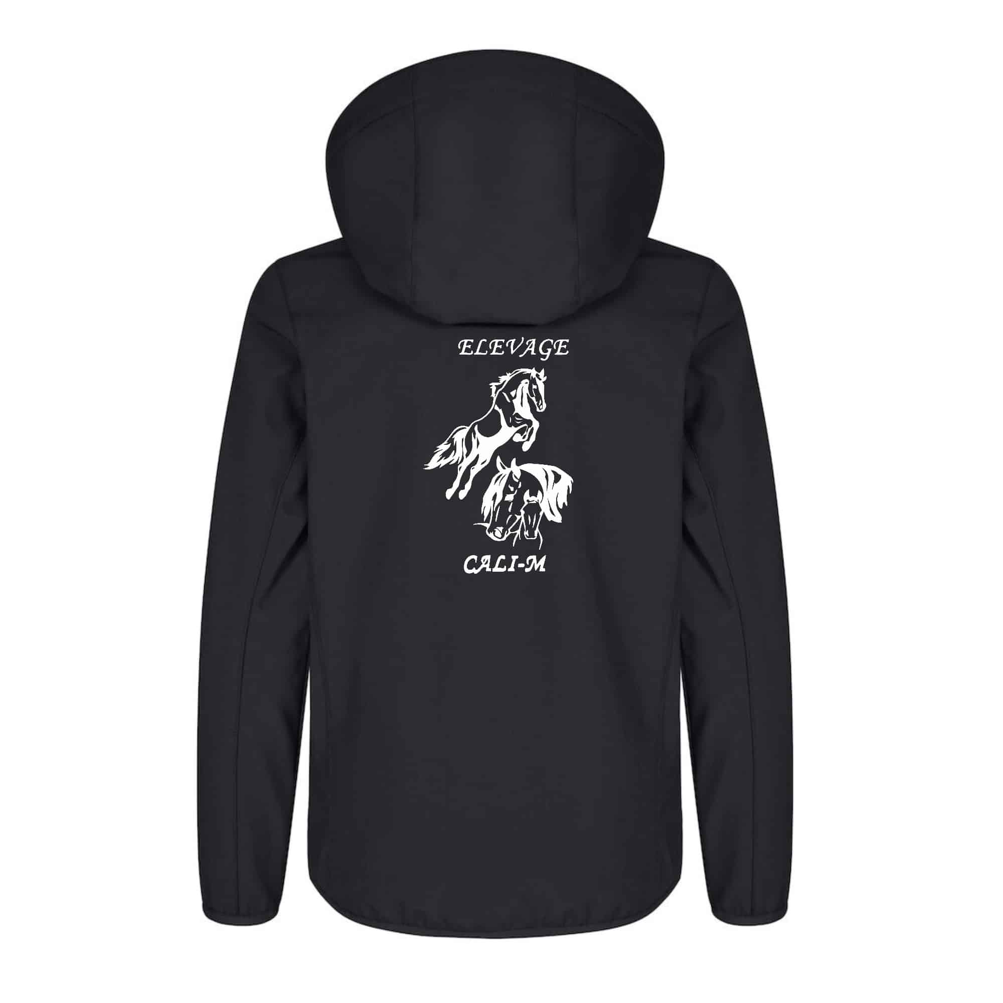 SOFTSHELL "Classic" (enfant) - Elevage CALI-M - Noir - 0200909 – Image 3