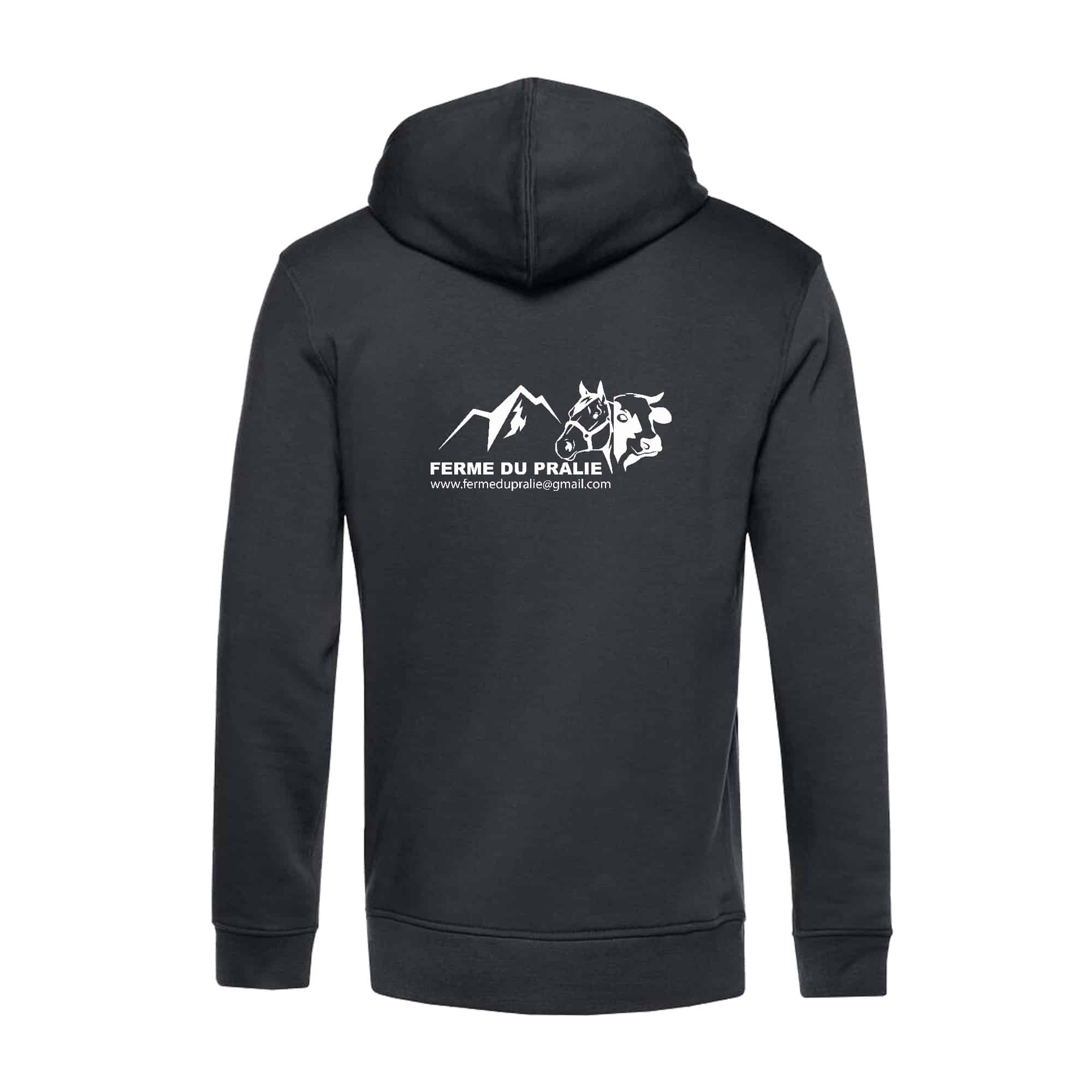 SWEAT ZIPPÉ (Homme) - Earl assenare - Gris Anthracite - BCU03K – Image 3