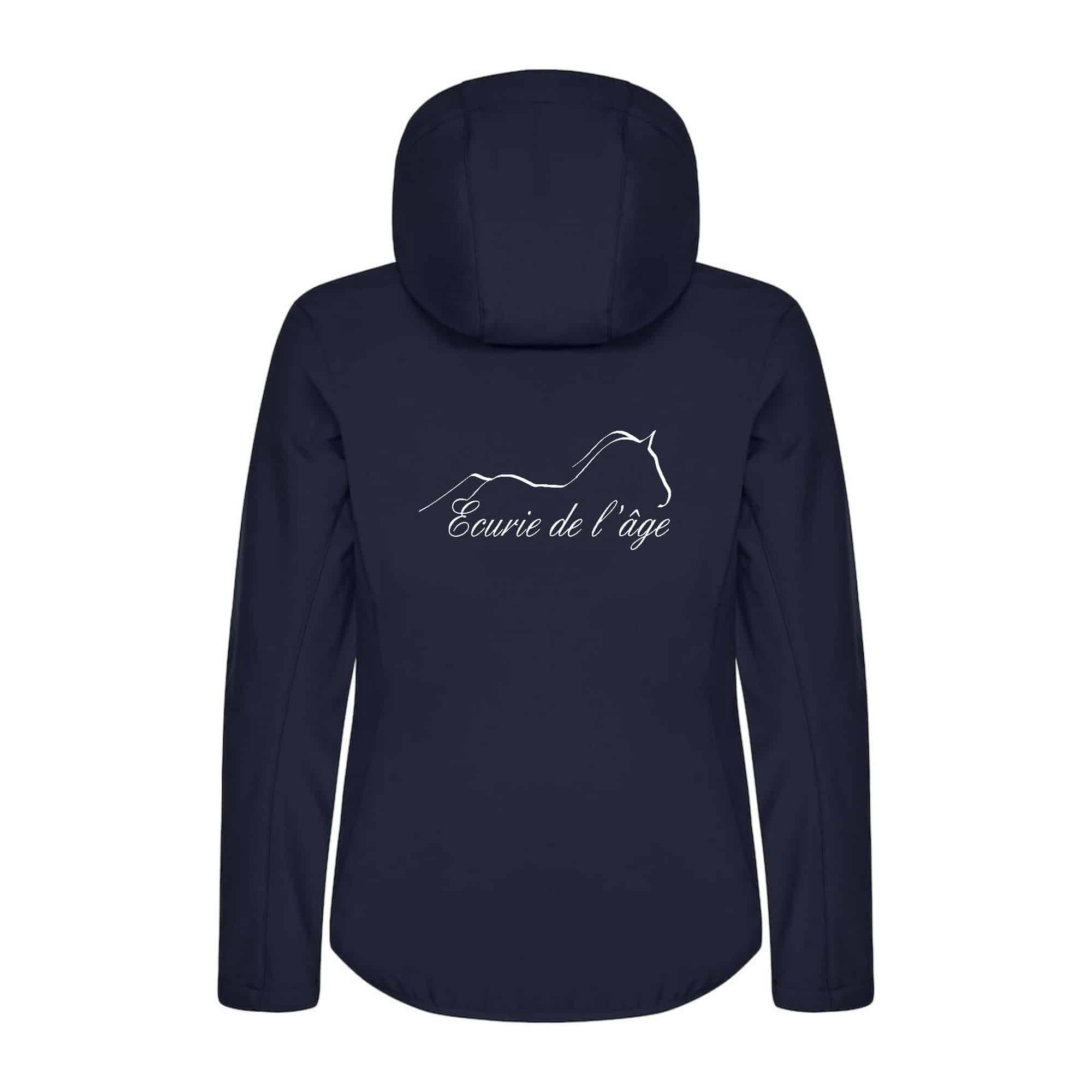 SOFTSHELL "Classic" (femme) - Ecurie de l’âge - Navy - 0200917 – Image 3