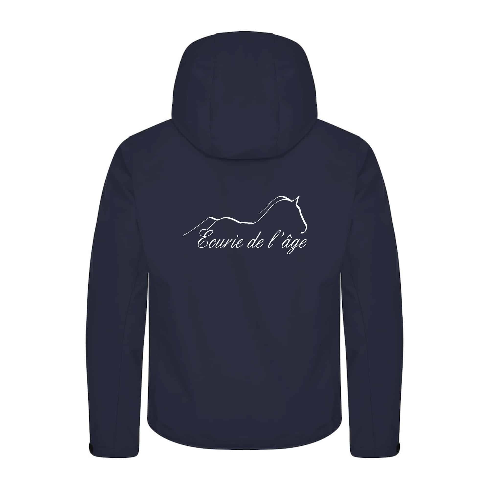 SOFTSHELL "Classic" (homme) - Ecurie de l’âge - Navy - 0200912 – Image 3