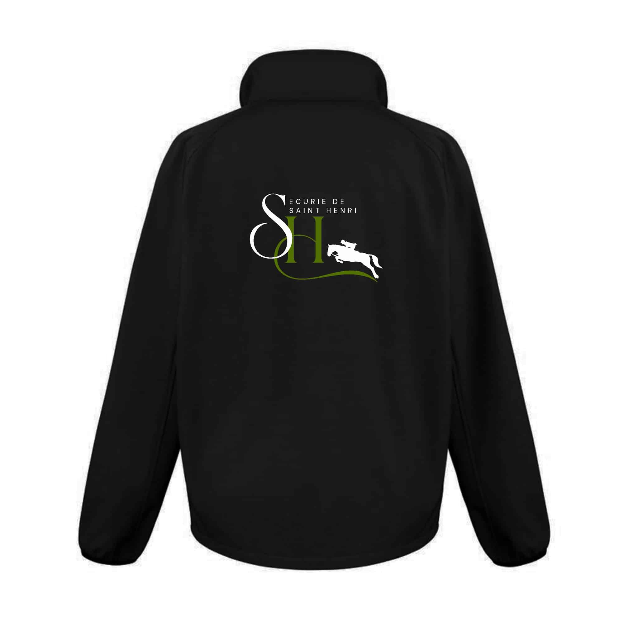 SOFTSHELL ECO (homme) – Ecurie de Saint Henri - Noir - RS231 – Image 3