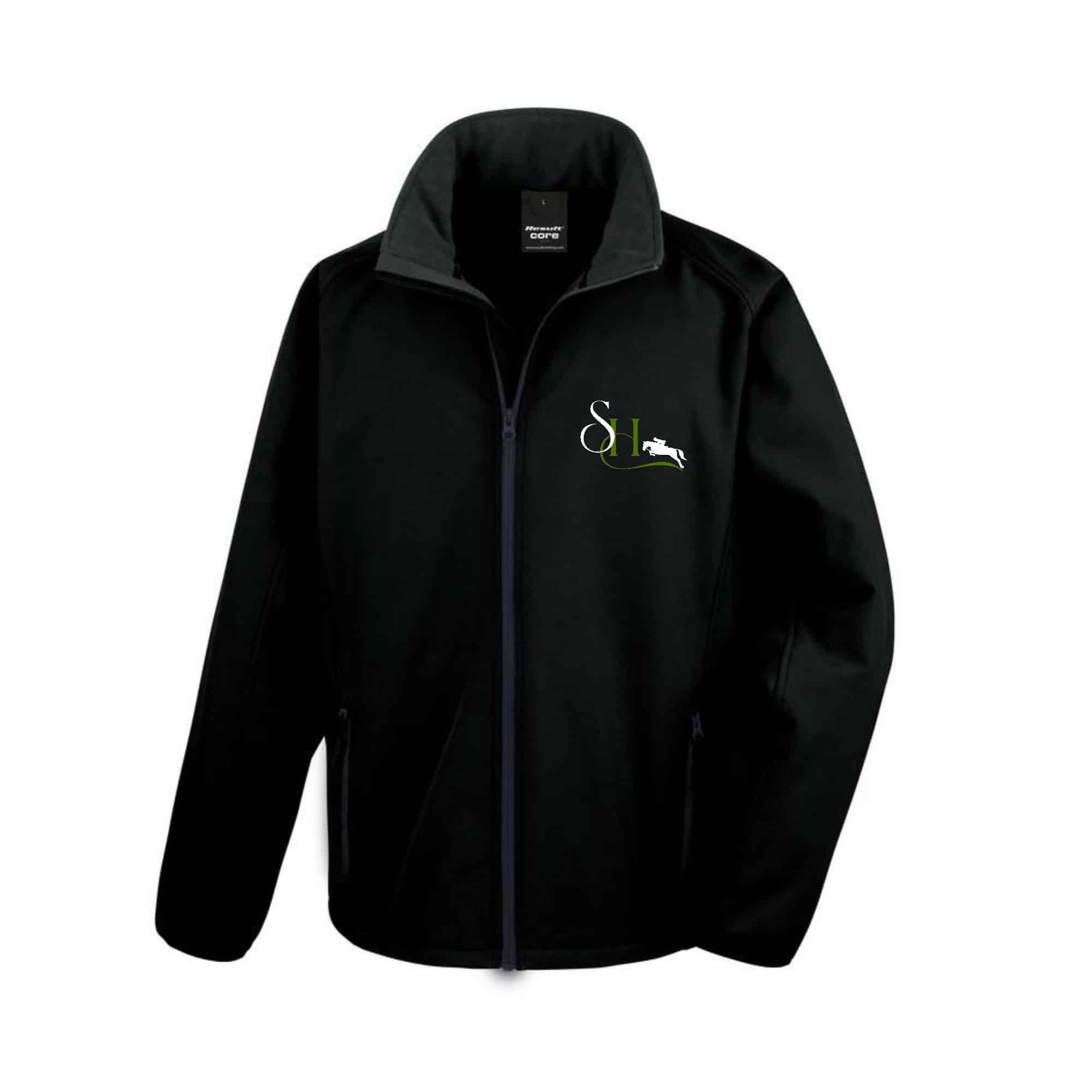 SOFTSHELL ECO (homme) – Ecurie de Saint Henri - Noir - RS231