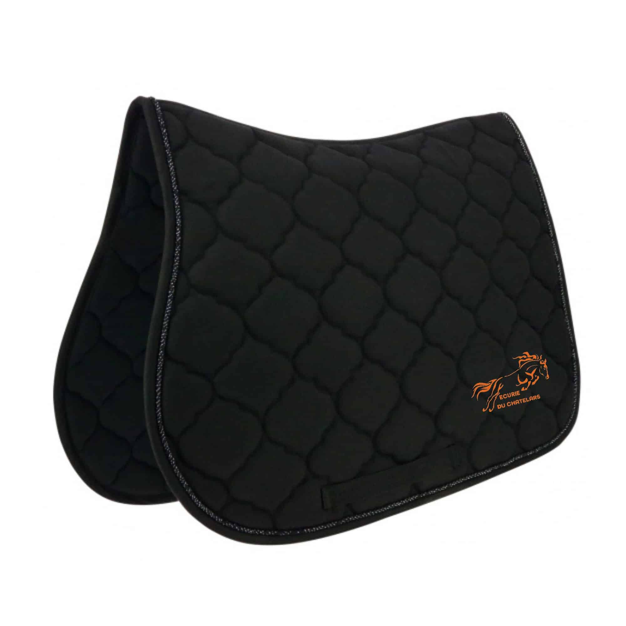 TAPIS RIDING WORLD - ECURIE DU CHATELARS - Noir - 20453