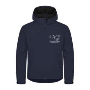SOFTSHELL "Classic" (homme) - Ecurie du moulin - Navy - 0200912