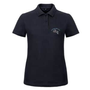 Polo premium (femme) - ECURIES DE LA VALLEE PICARD - Navy - BCW463
