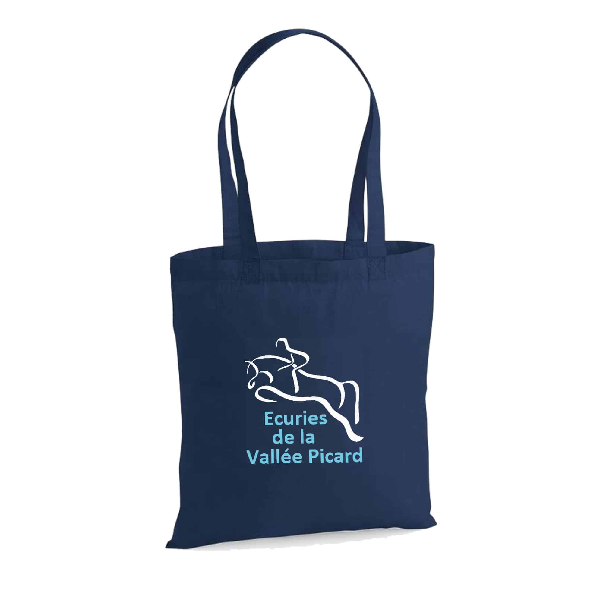 TOTE BAG - ECURIES DE LA VALLEE PICARD - Navy - WM101