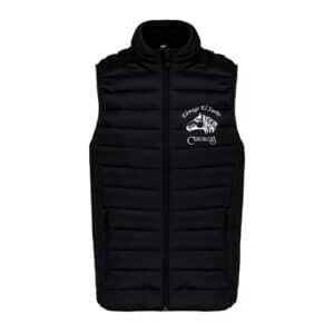 DOUDOUNE SANS MANCHES (enfant) - Élevage El Sueño - Noir - K6115