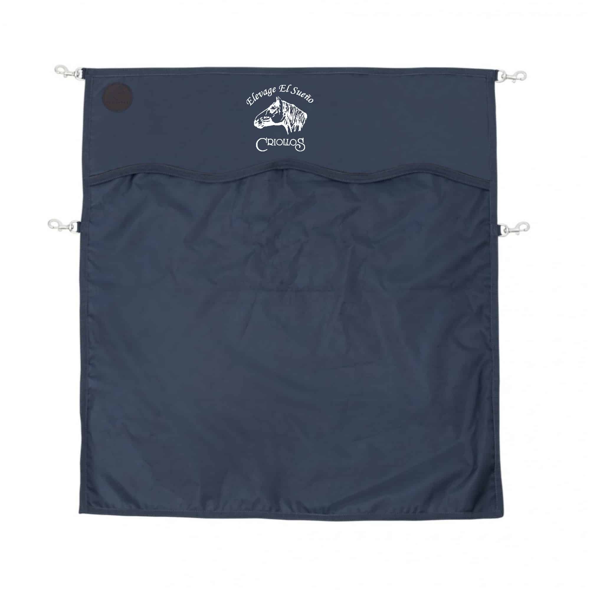 Rideau ou porte de box EQUITHÈME Premium - Élevage El Sueño - Navy - RP001 – Image 2