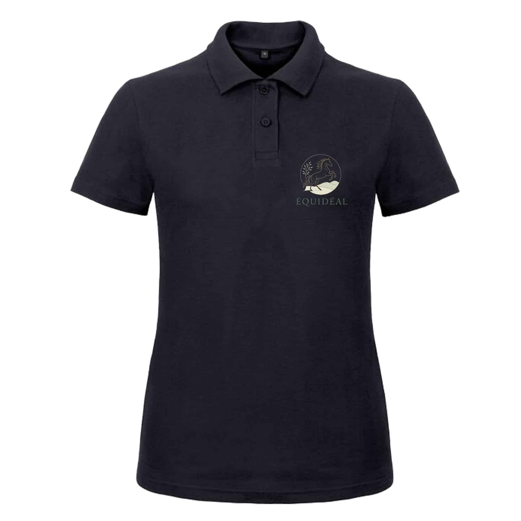 Polo premium (femme) - Centre Equidéal - Navy - BCW463