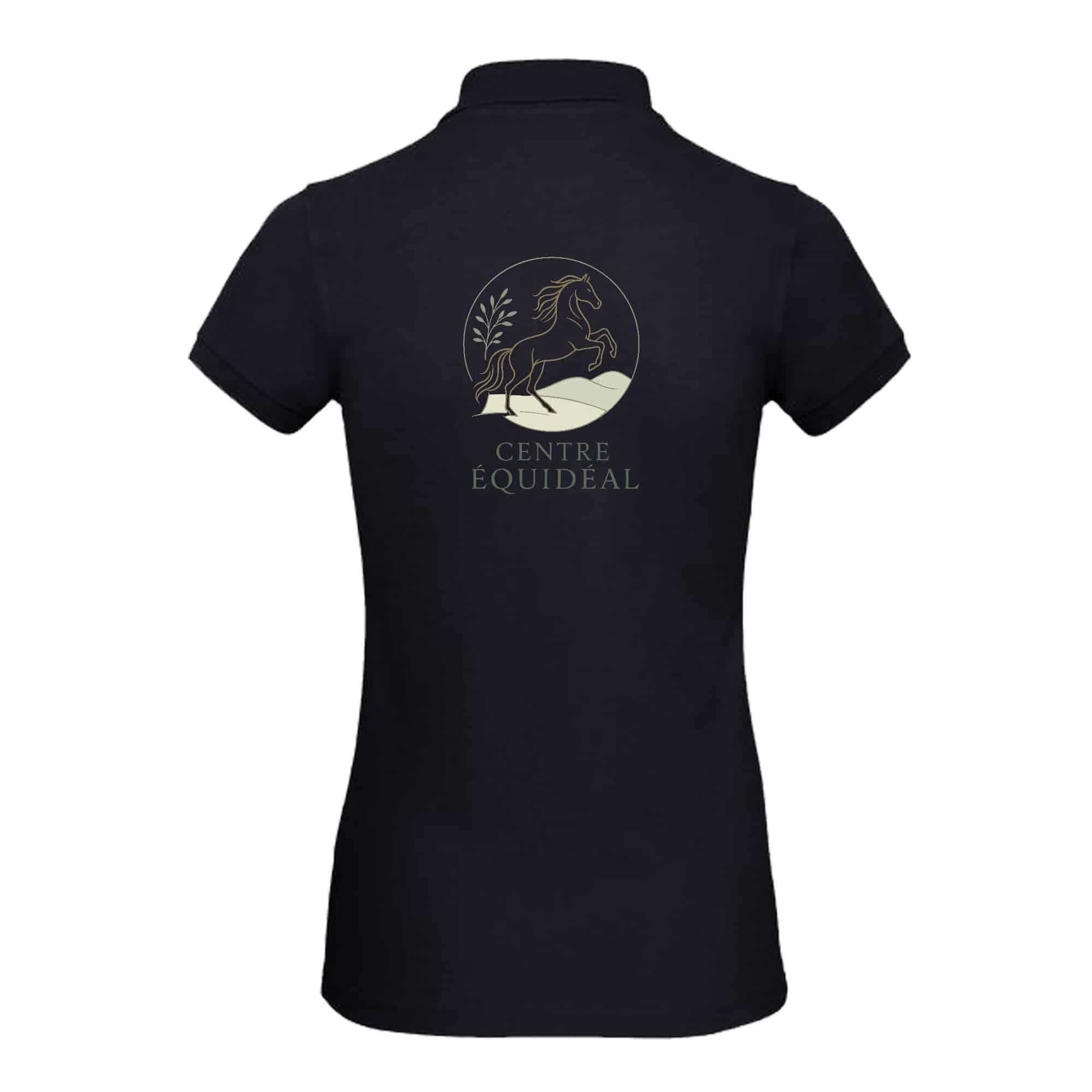 Polo premium (femme) - Centre Equidéal - Navy - BCW463 – Image 2