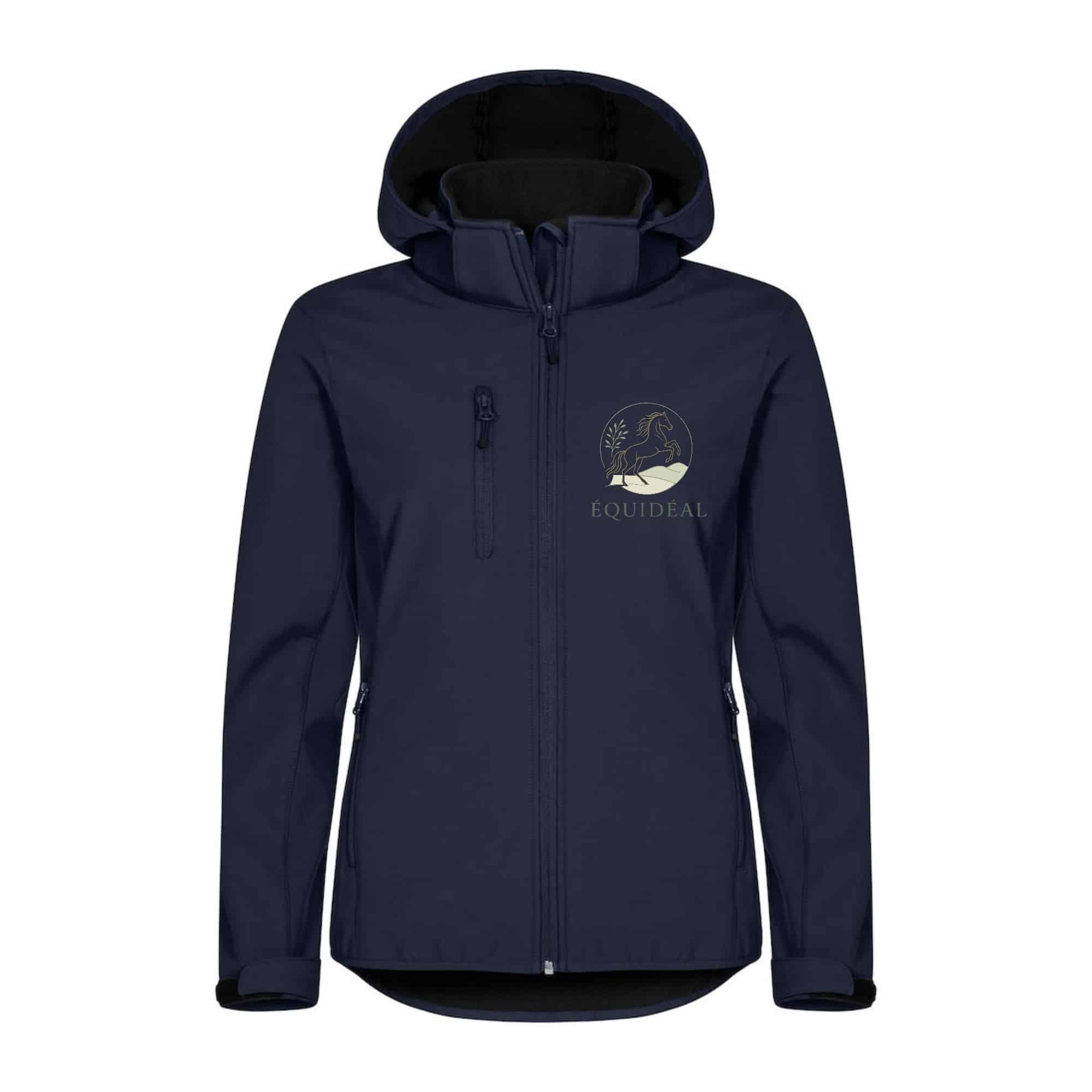 SOFTSHELL "Classic" (femme) - Centre Equidéal - Navy - 0200917