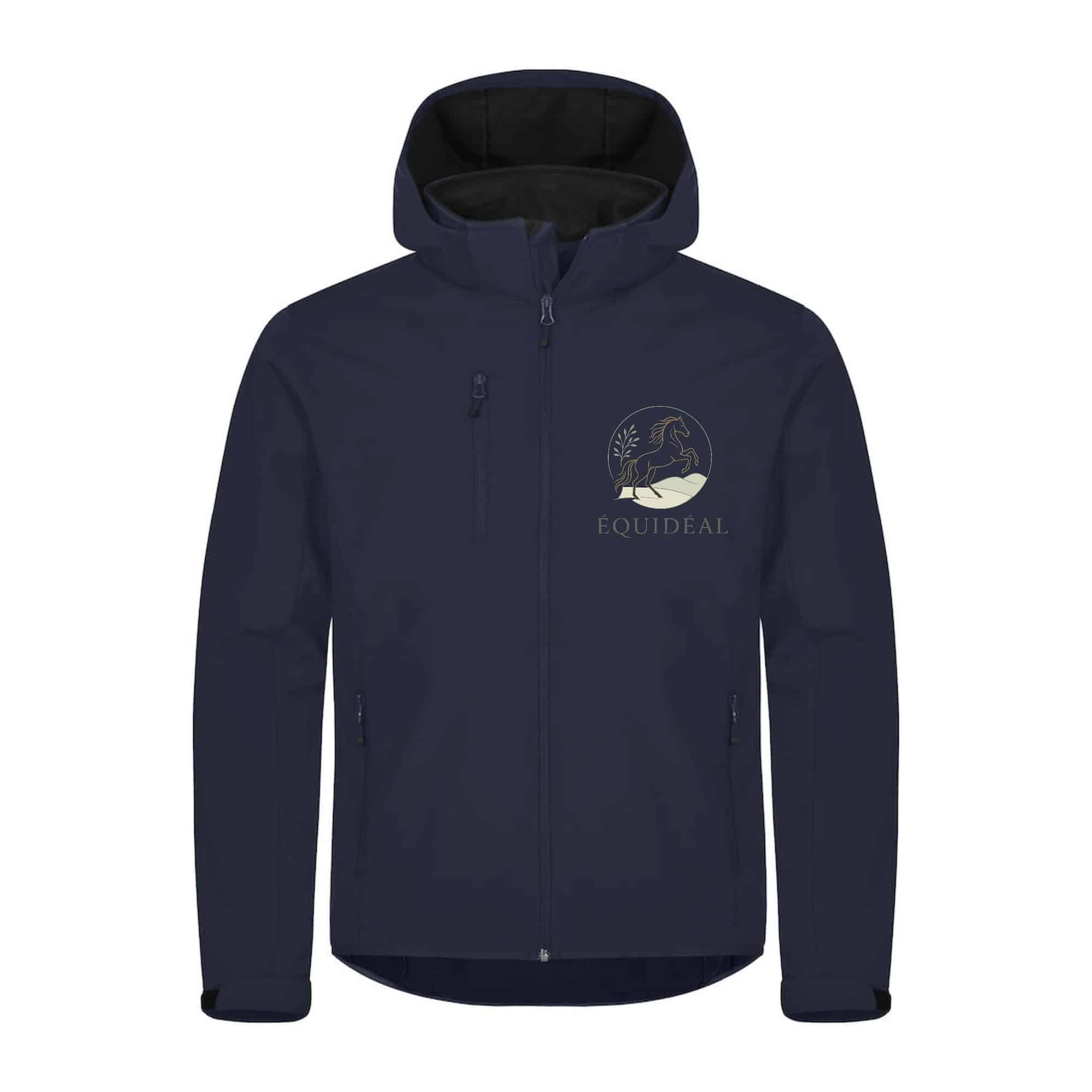 SOFTSHELL "Classic" (homme) - Centre Equidéal - Navy - 0200912