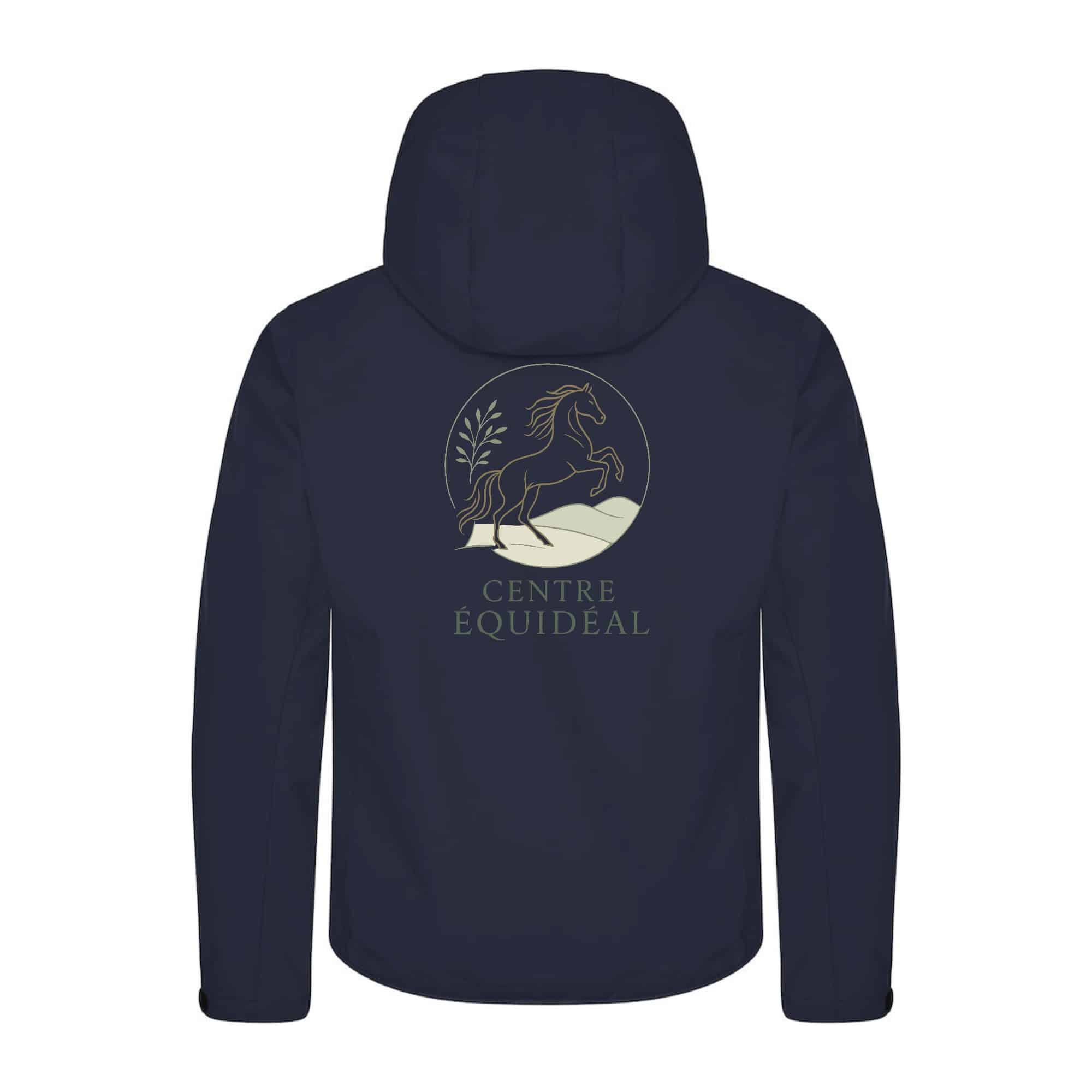 SOFTSHELL "Classic" (homme) - Centre Equidéal - Navy - 0200912 – Image 3