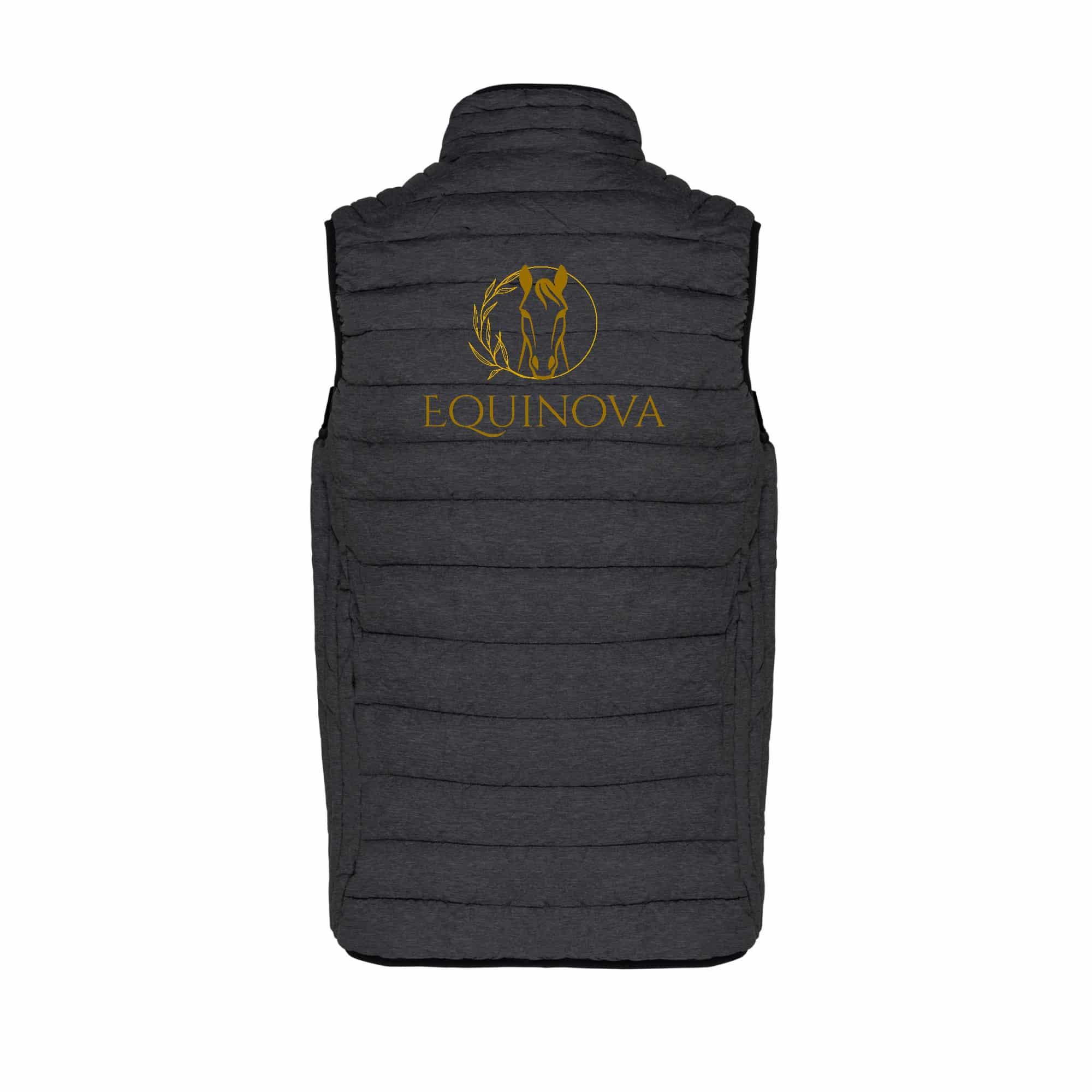 DOUDOUNE SANS MANCHES (femme) - Equinova - Gris Anthracite - K6114 – Image 3