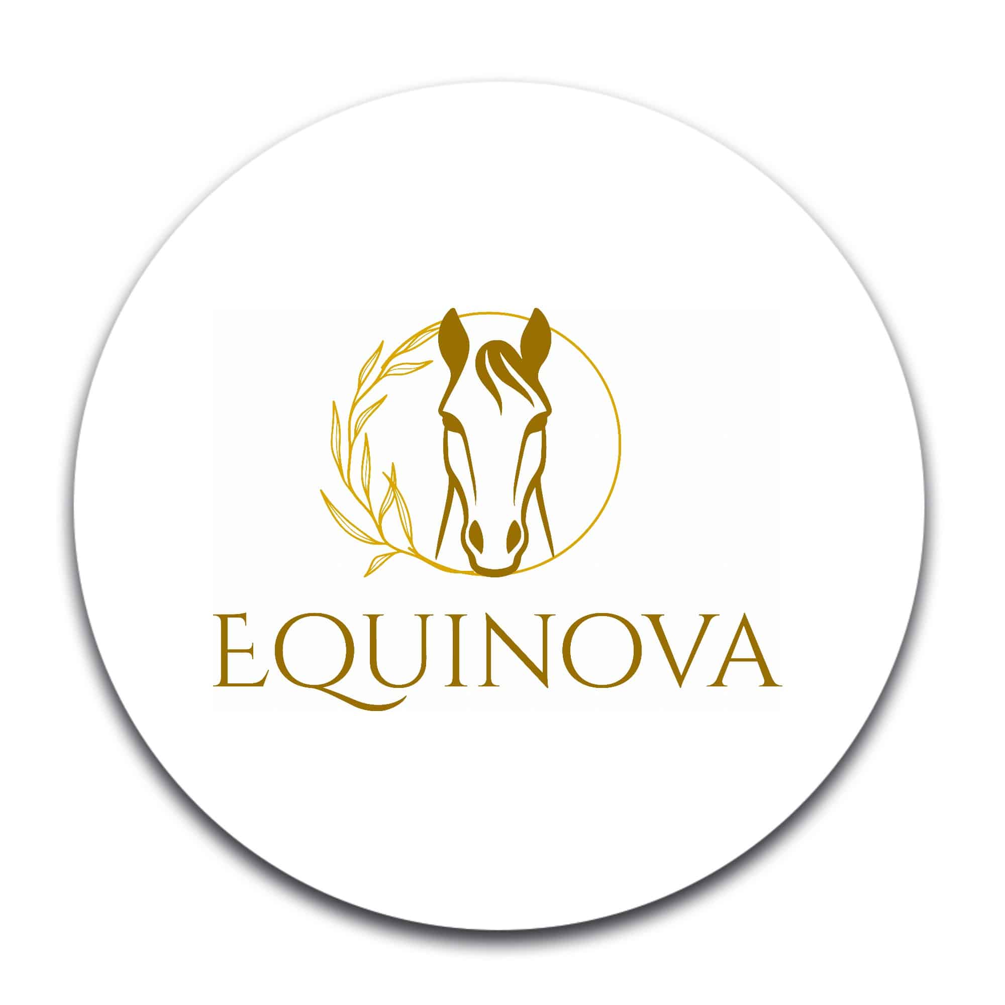 STICKER ROND - Equinova - STI001