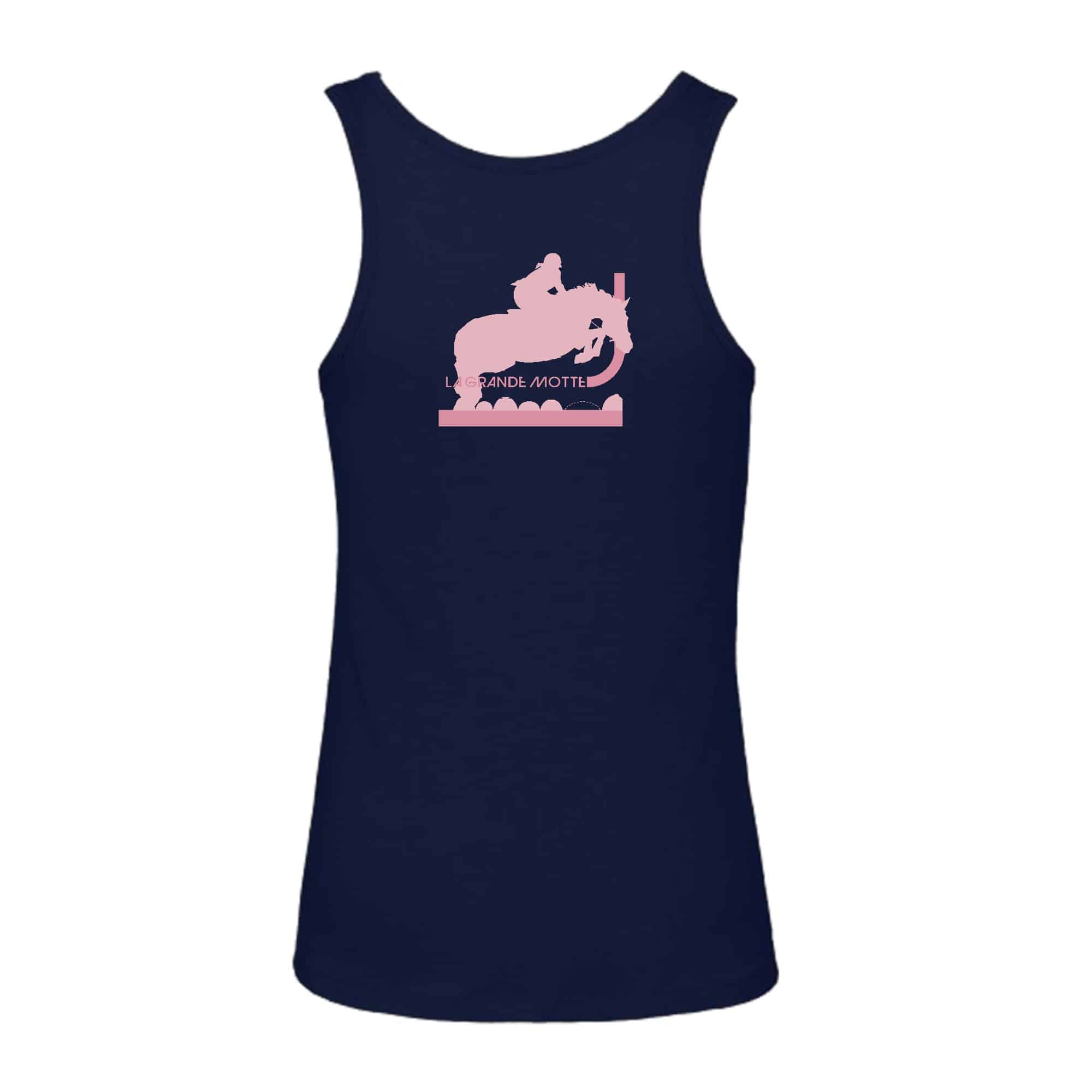 DEBARDEUR (femme) - Centre Equestre de la grande motte - Navy - BC073 – Image 3