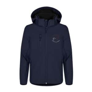 SOFTSHELL ''Classic'' (enfant) - Club Hippique de Blain - Ecurie Pascal Leroy - Navy - 0200909