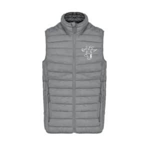 DOUDOUNE SANS MANCHES (femme) - ESA - Gris chiné - K6114